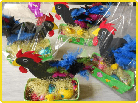 Les poules de Pâques 🐣